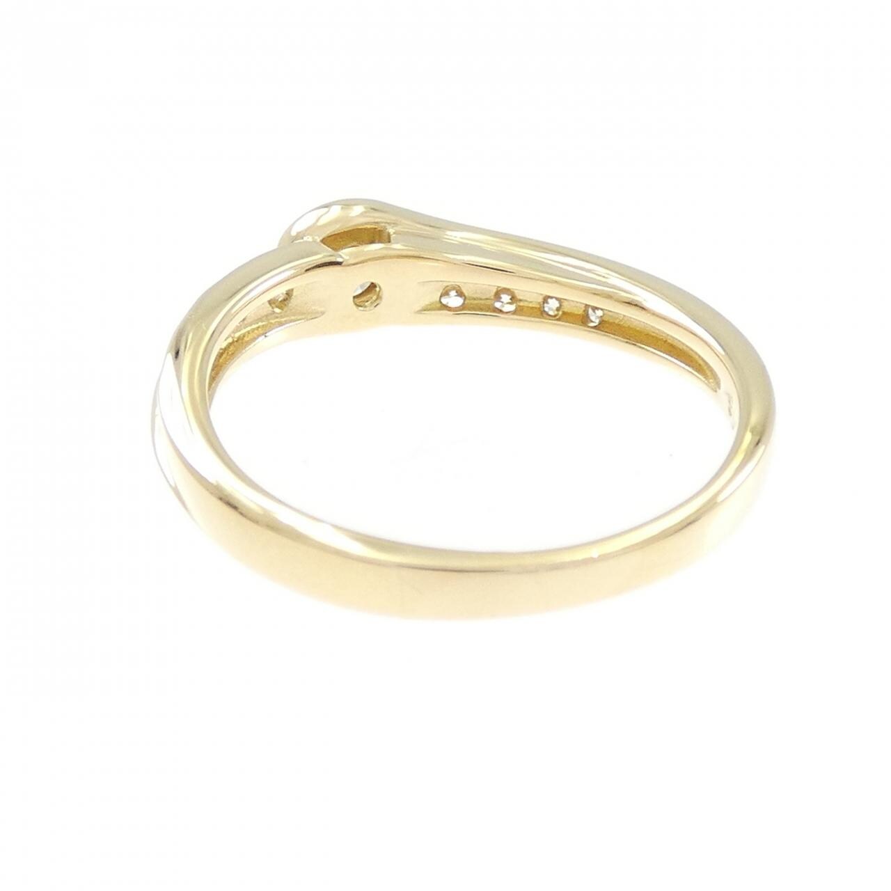 K18YG ダイヤモンド リング 0.20CT