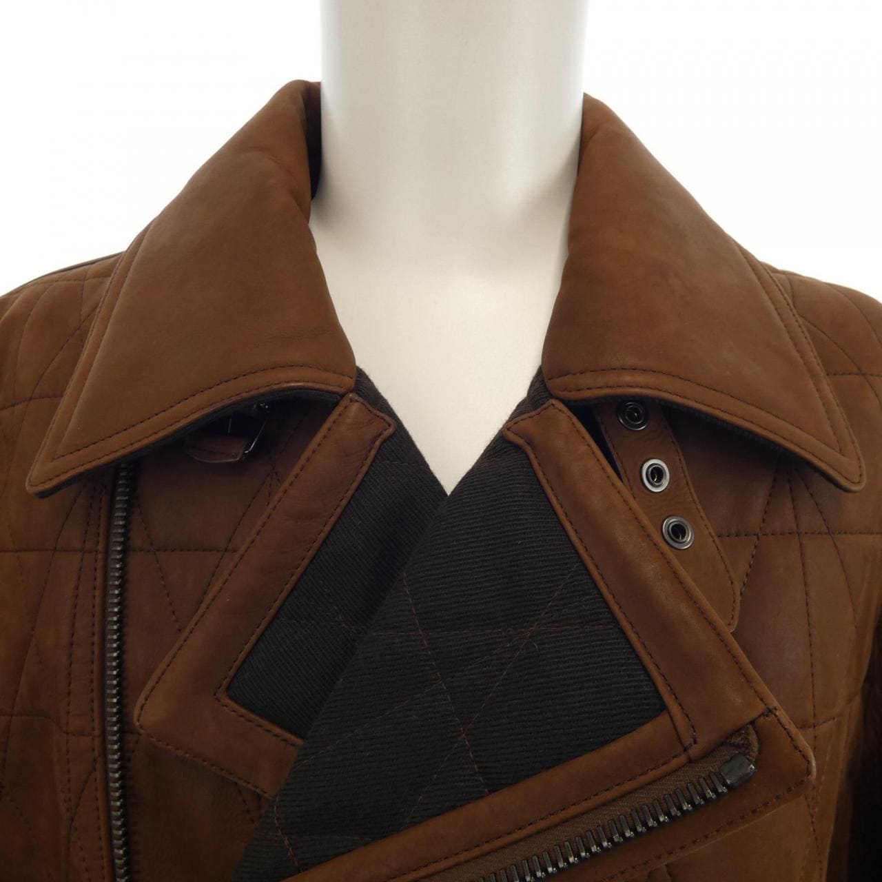 Berluti leather jacket