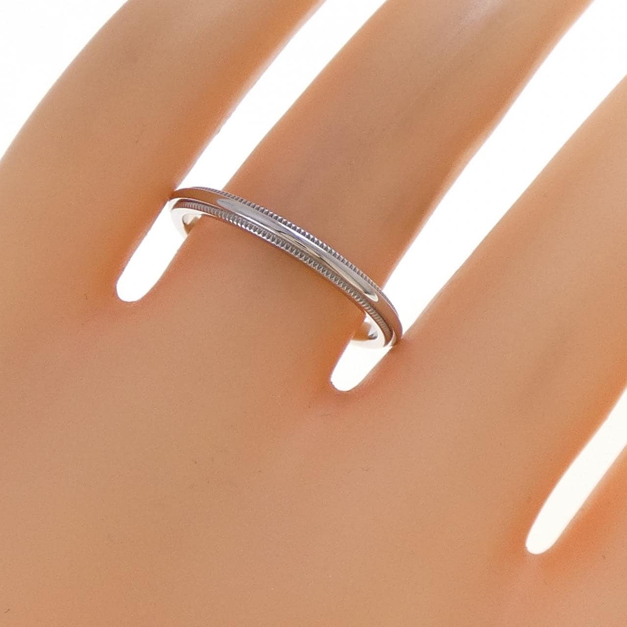 ティファニー ミルグレイン リング