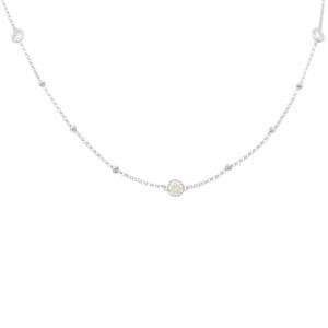 750WG ダイヤモンド ネックレス 1.13CT