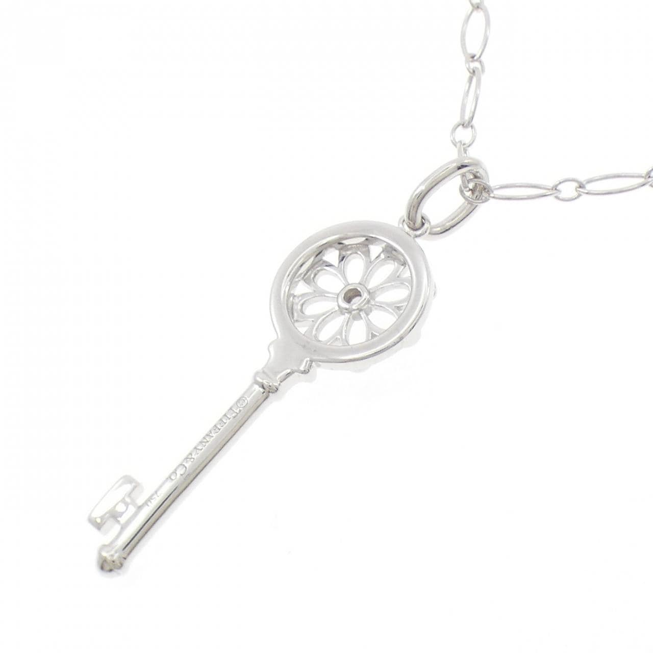 ティファニー フローラル キー ネックレス