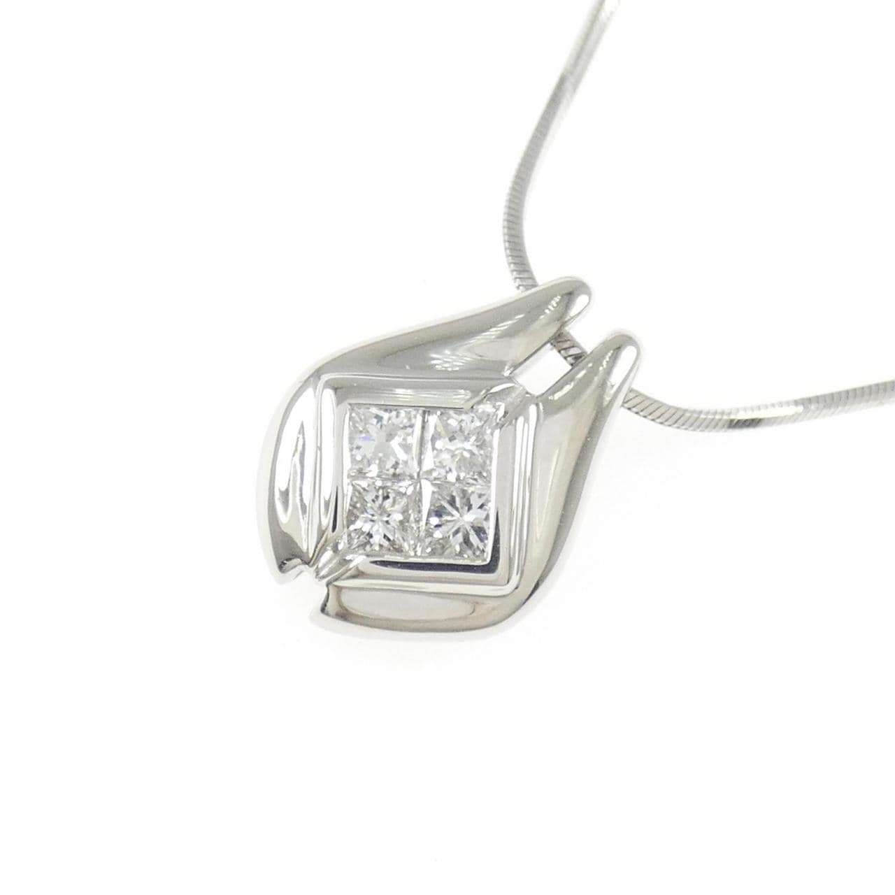 PT900/PT850 Diamond Necklace 0.50CT