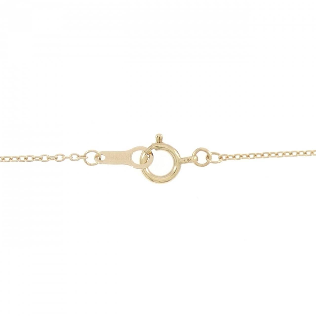 アガット ダイヤモンド ネックレス 0.03CT