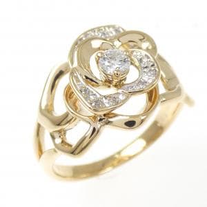 K18YG ダイヤモンド リング 0.20CT