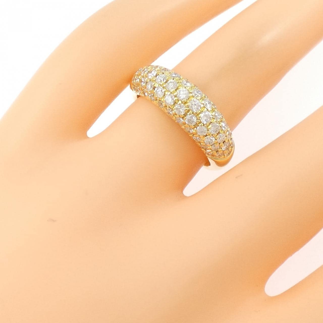 K18YG ダイヤモンド リング 1.00CT