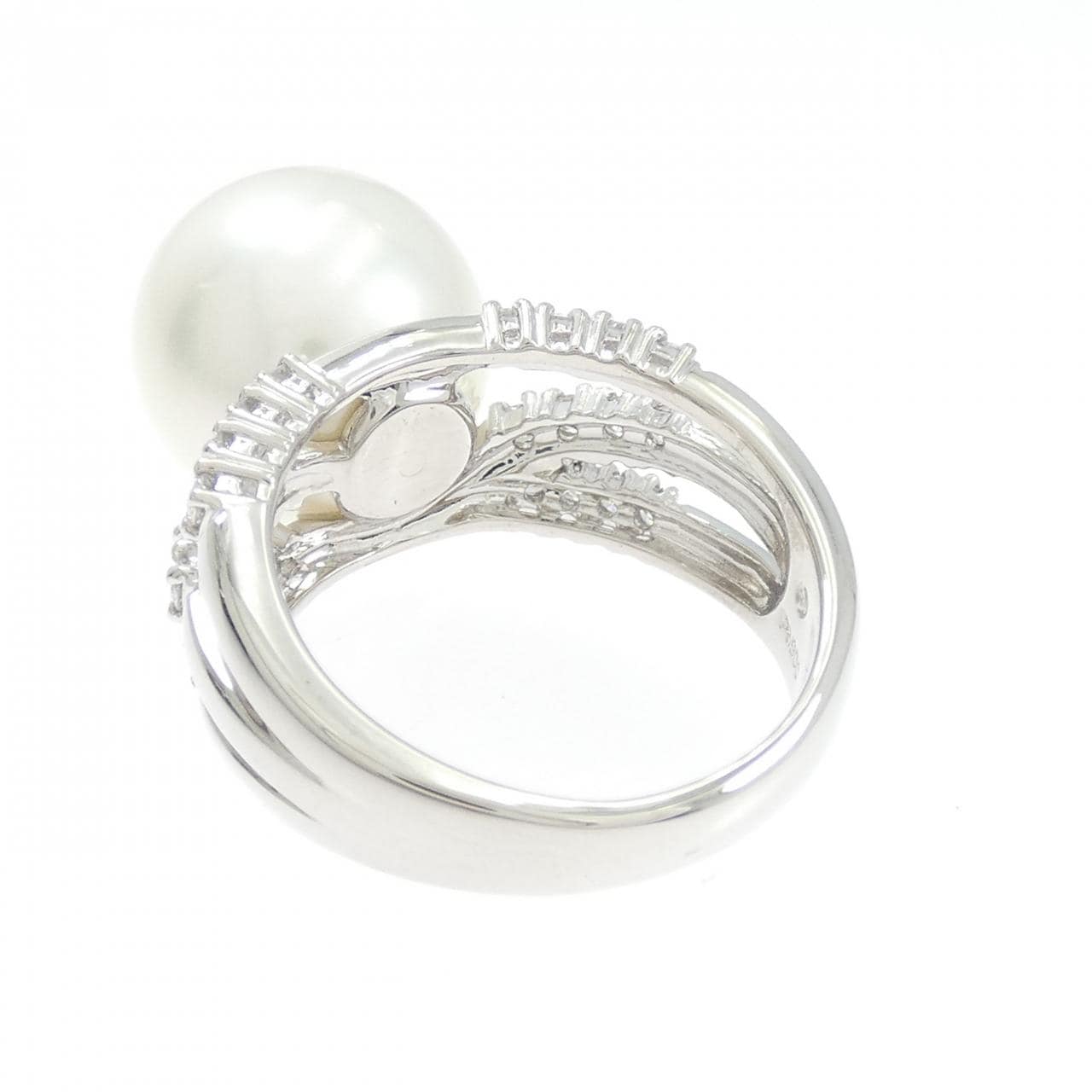 タサキ 白蝶パール リング 12.8mm