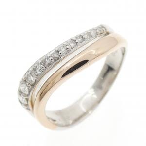 K18WG/K18PG ダイヤモンド リング 0.25CT