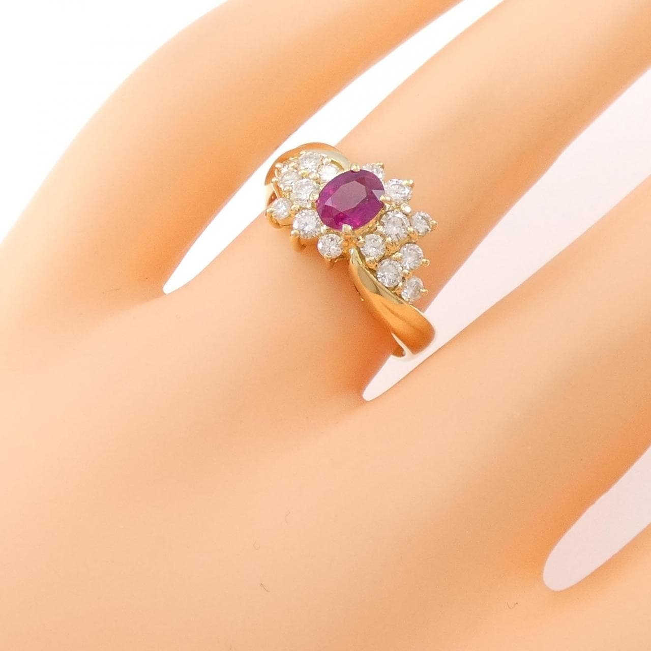 KOMEHYO|K18YG Ruby Ring 0.63CT|Jewelry|Ring|【Official】KOMEHYO ...