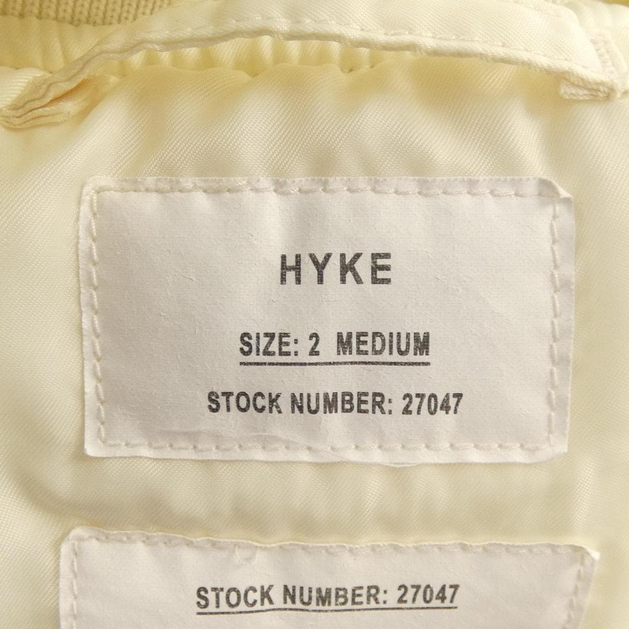 ハイク HYKE ジャケット