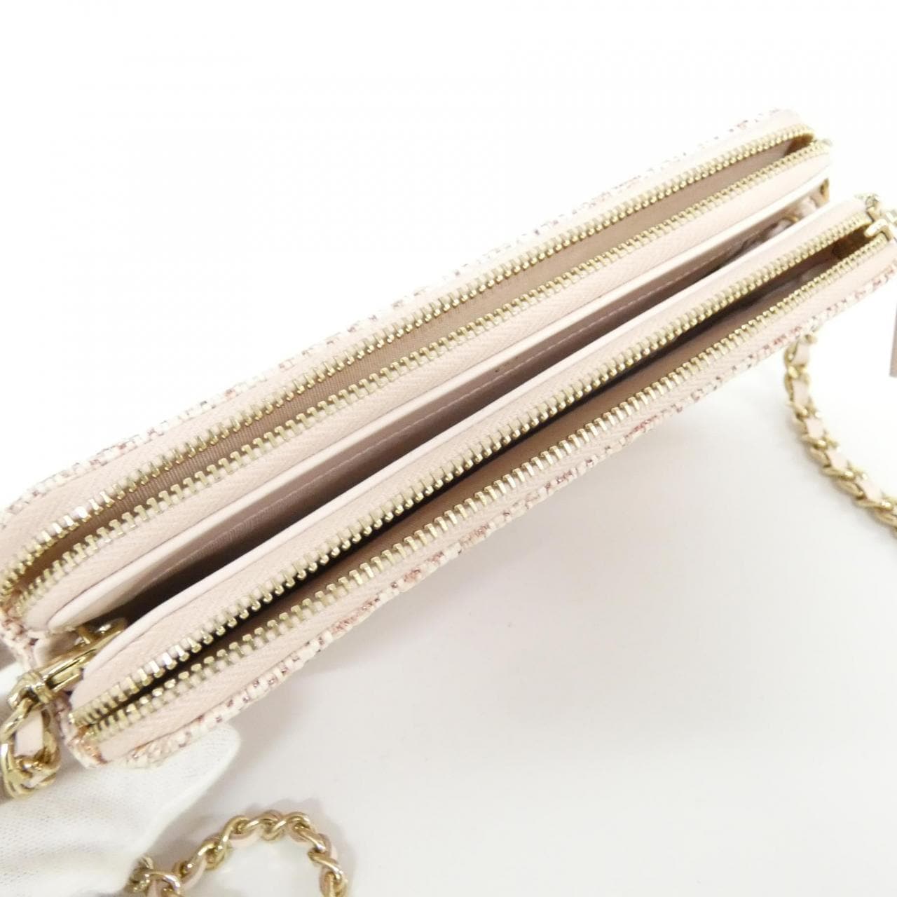 シャネル ドーヴィル ライン 84415 チェーンウォレット