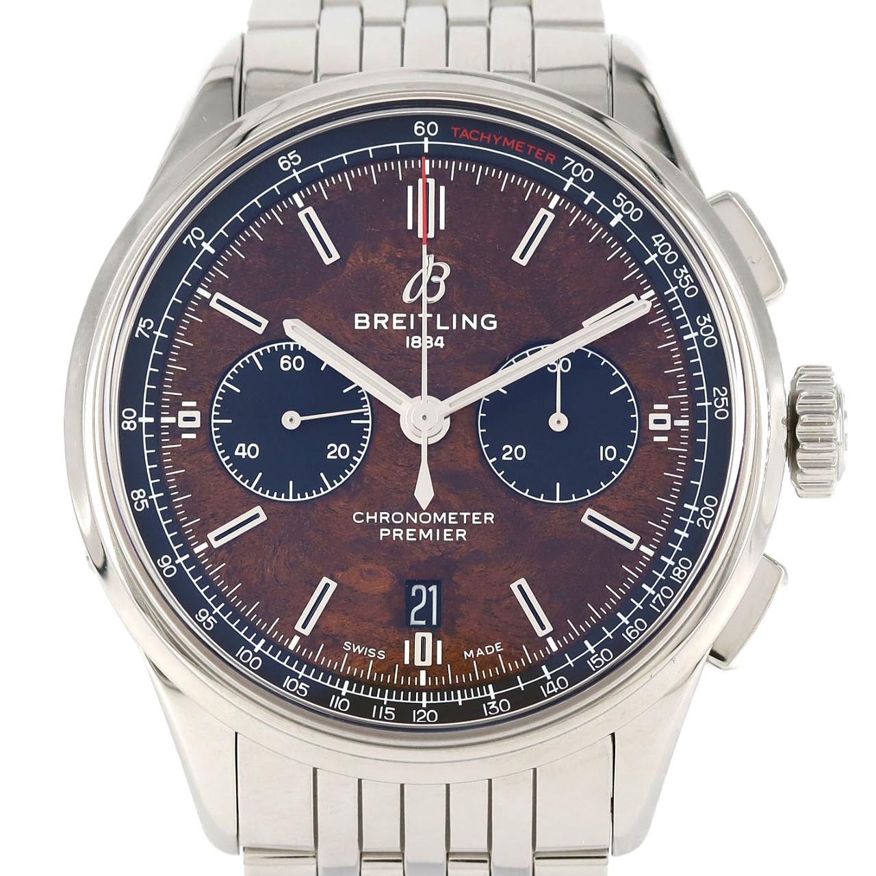 ブライトリング プレミエB01クロノグラフ42･ベントレーセンテナリー LIMITED AB0118/AB01181A1Q1X2 SS 自動巻