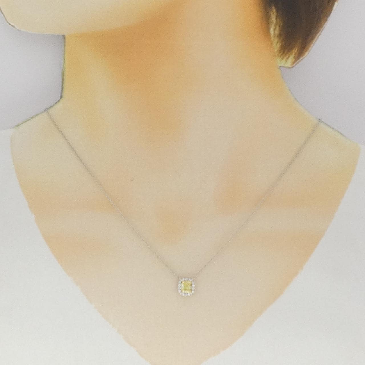 ティファニー ダイヤモンド ネックレス 0.71CT FIY VS1