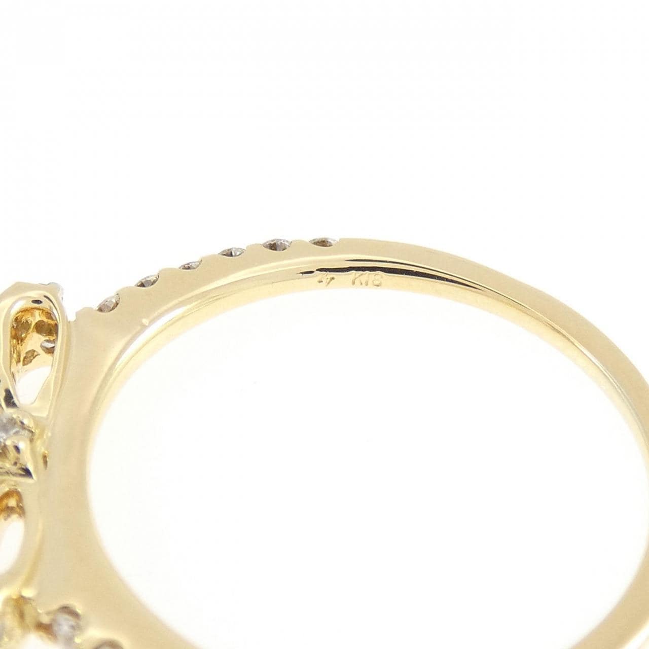 ポンテヴェキオ リボン リング 0.35CT