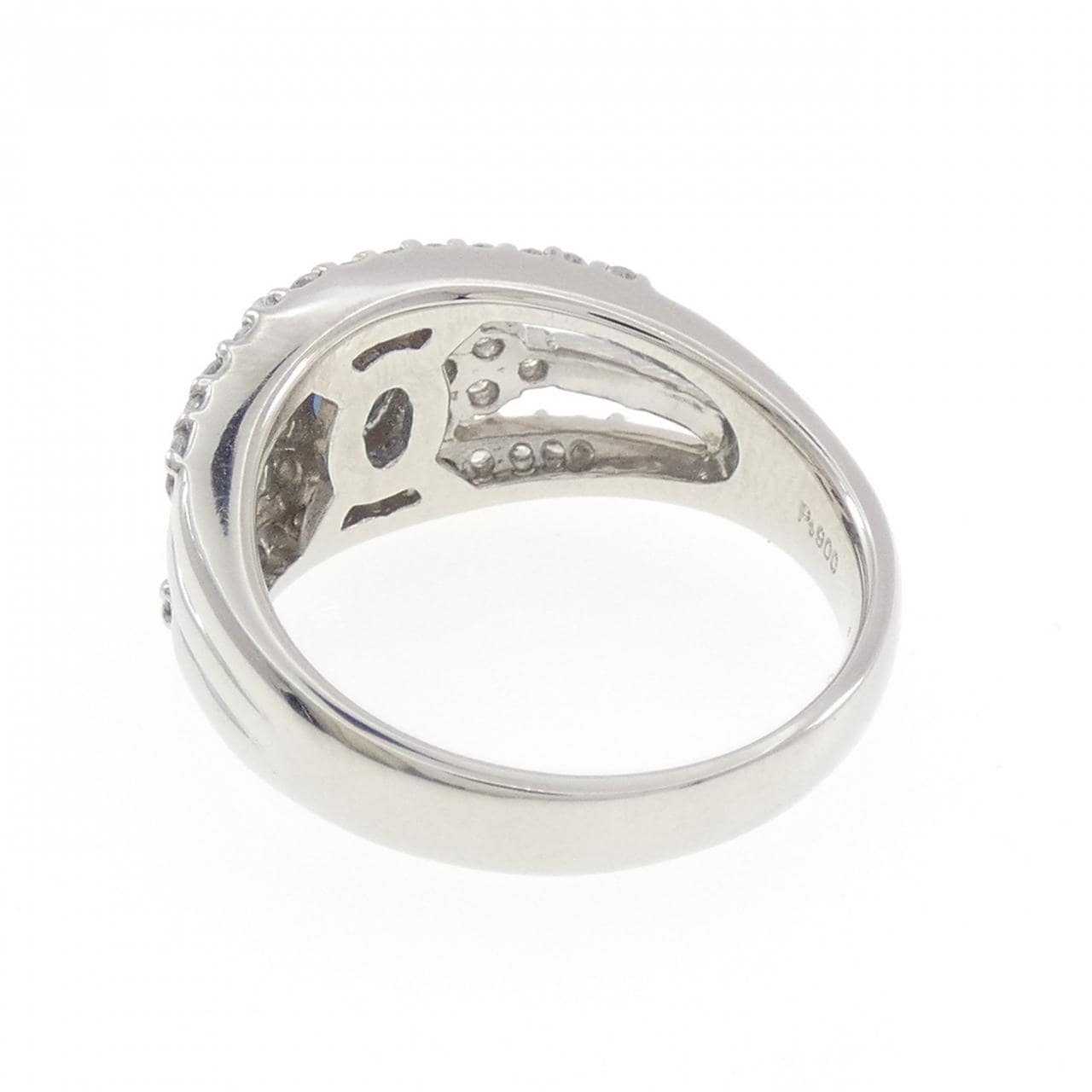 PT900 サファイヤ リング 0.45CT