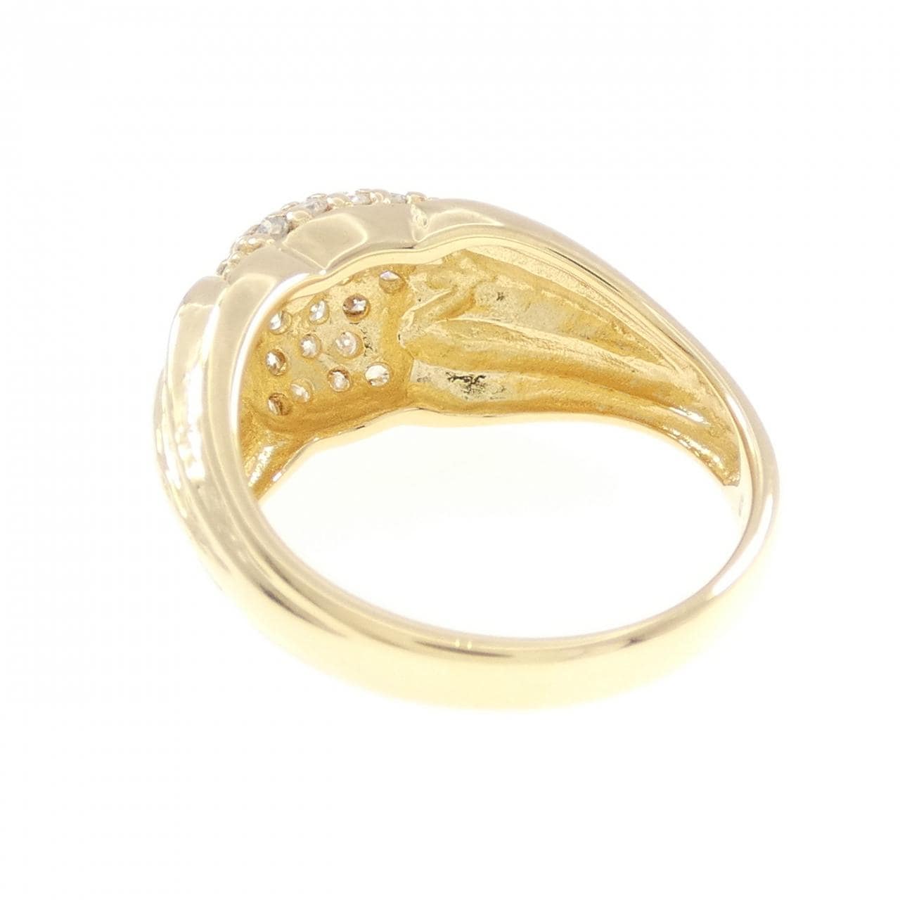 K18YG ダイヤモンド リング 0.36CT