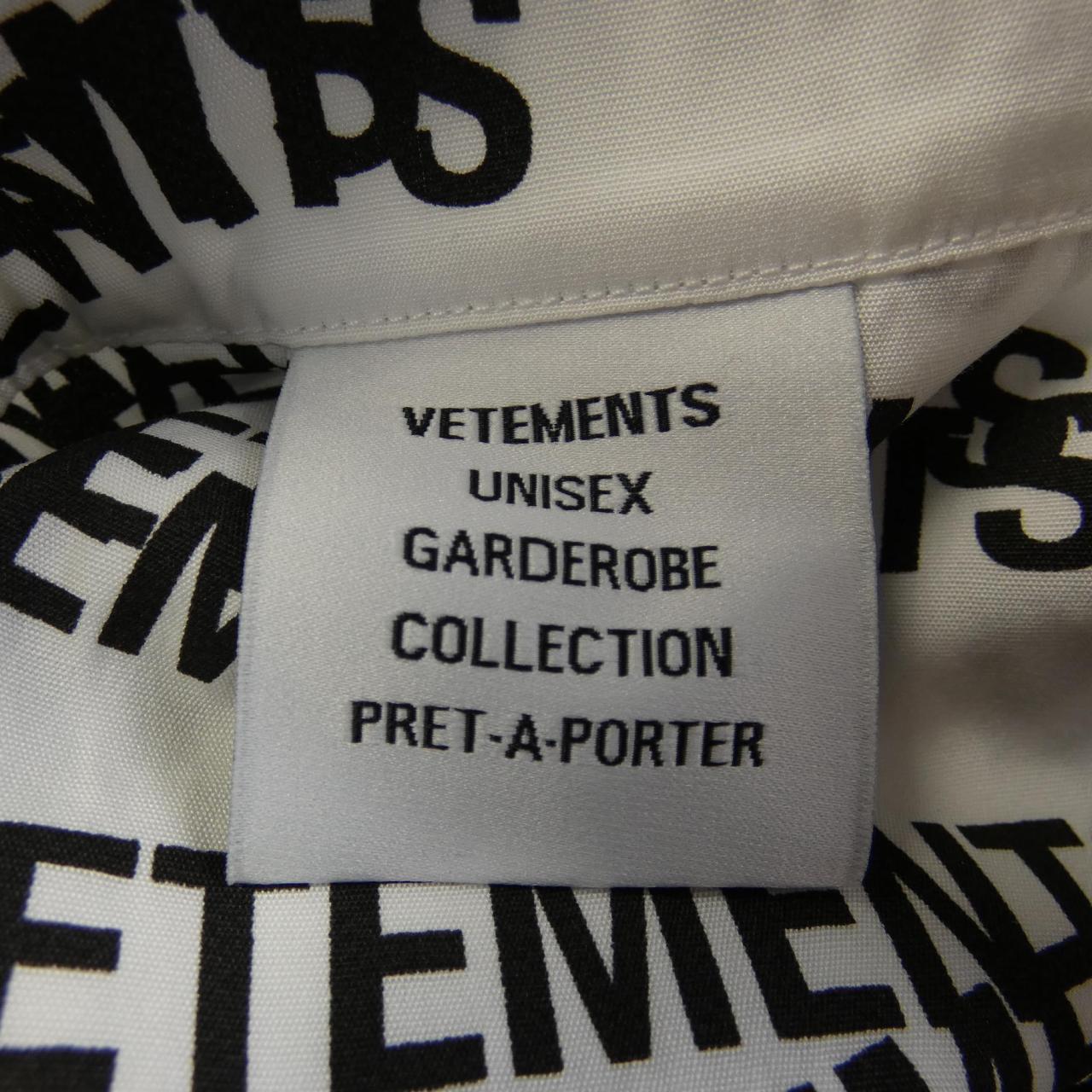 ヴェトモン VETEMENTS シャツ