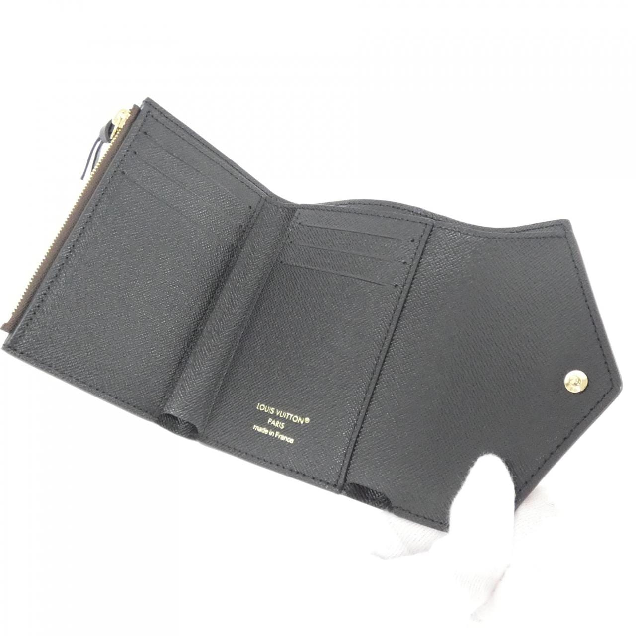 LOUIS VUITTON Monogram Reverse Portefeuille Victorine M81557 Wallet