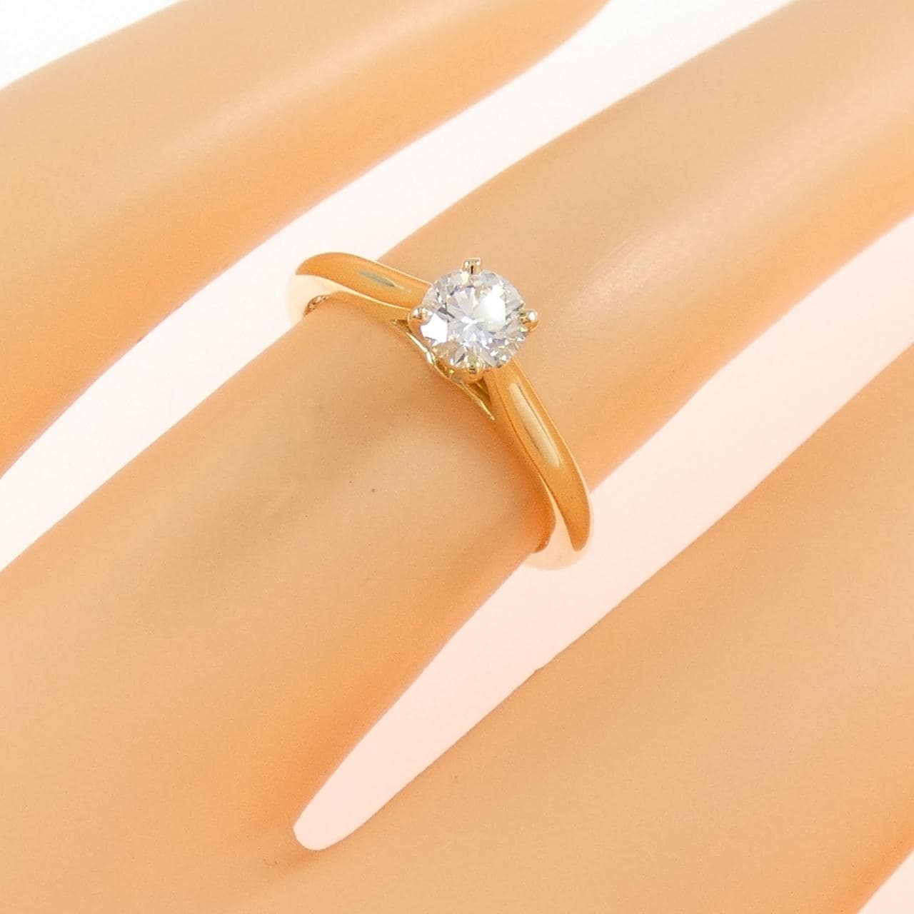 カルティエ MKコーフィル リング 0.27CT D VS2 EXT