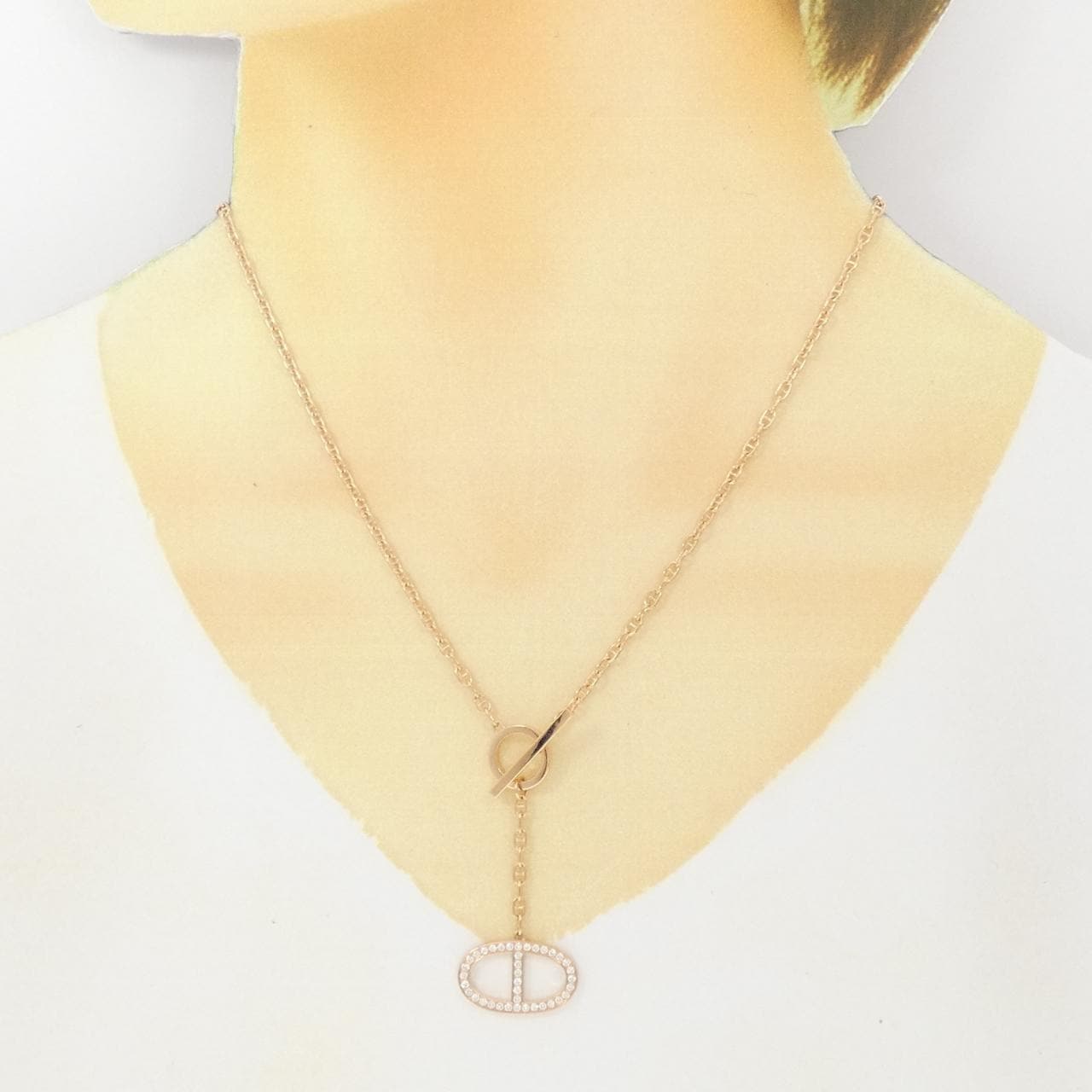 HERMES Chaine d'Incre 轮廓项链