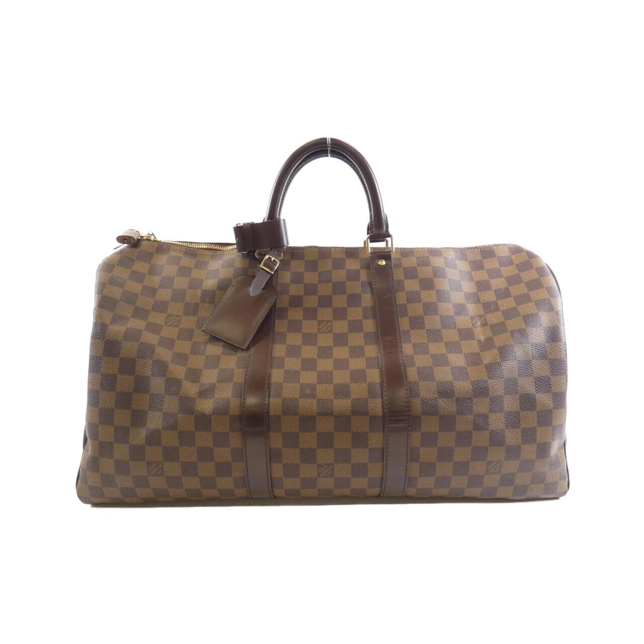 LOUIS VUITTON Damier Keepall 50 厘米 N41427 波士顿包