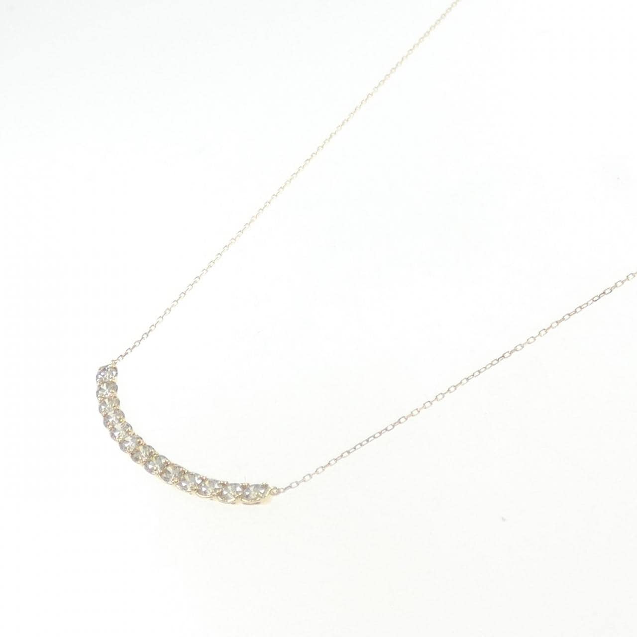 【新品】K18YG ダイヤモンド ネックレス 1.00CT