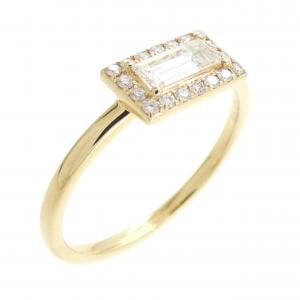 【新品】K18YG ダイヤモンド リング 0.28CT