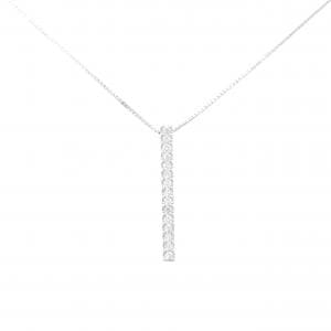 K18WG ダイヤモンド ネックレス 0.30CT