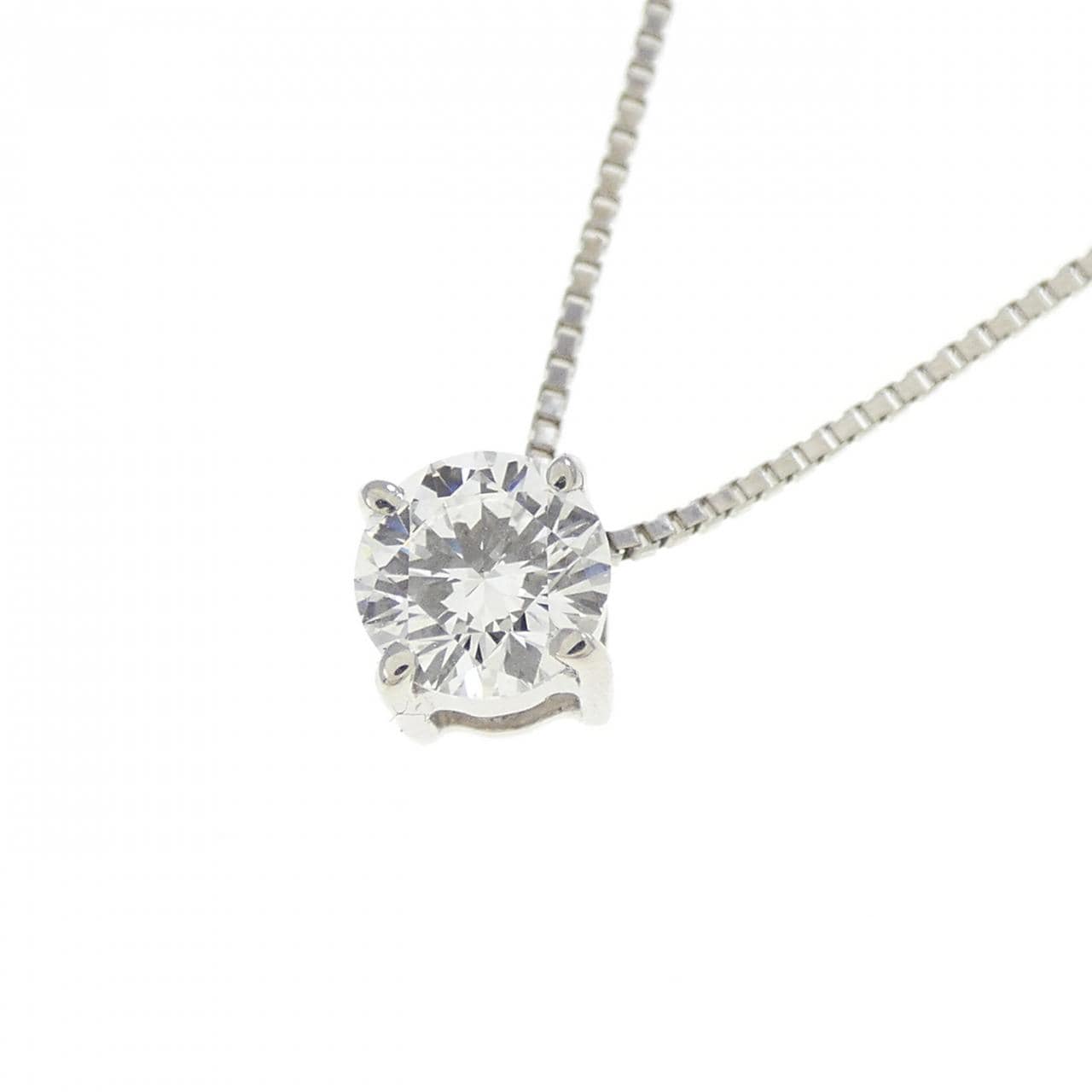 PT900/PT850 ダイヤモンド ネックレス 0.300CT D SI1 VG