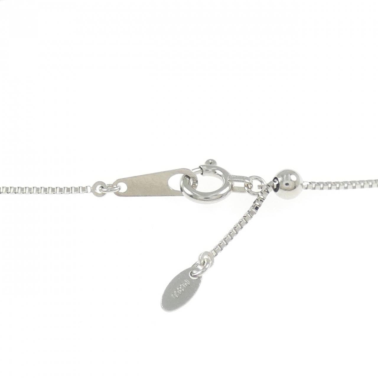 PT900/PT850 エメラルド ネックレス 0.66CT