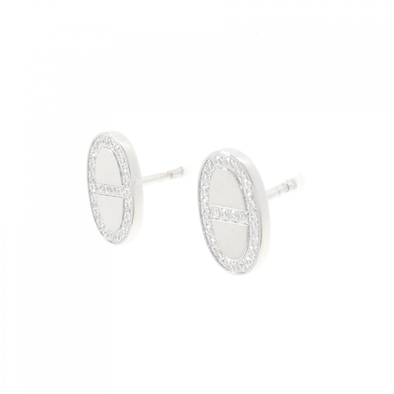 HERMES Chaine d'Ancre 輪廓耳環
