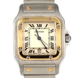 【ノーメンテナンス特価】カルティエ サントスガルベLM コンビ W20011C4 SSxYG クォーツ