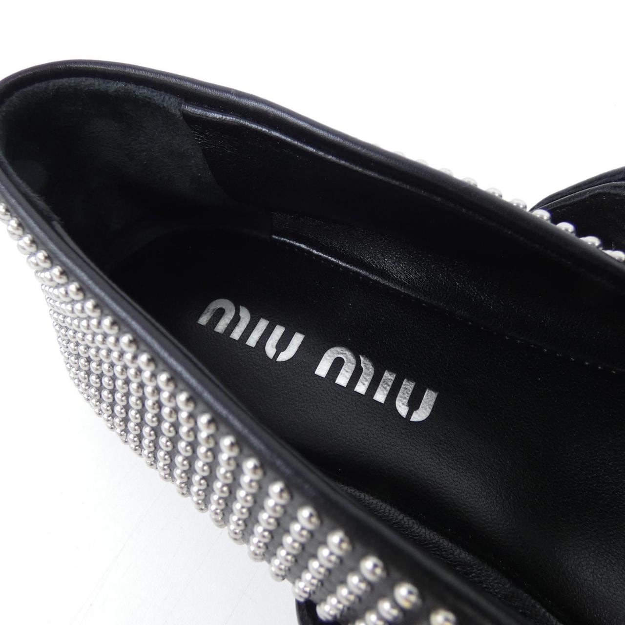 ミュウミュウ MIU MIU フラットシューズ