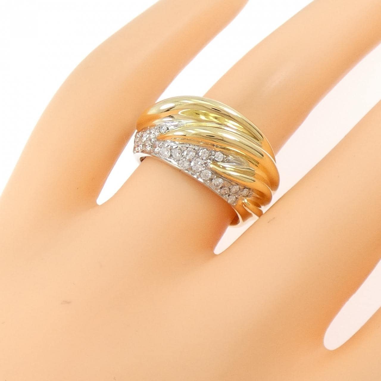 750YG/750WG ダイヤモンド リング