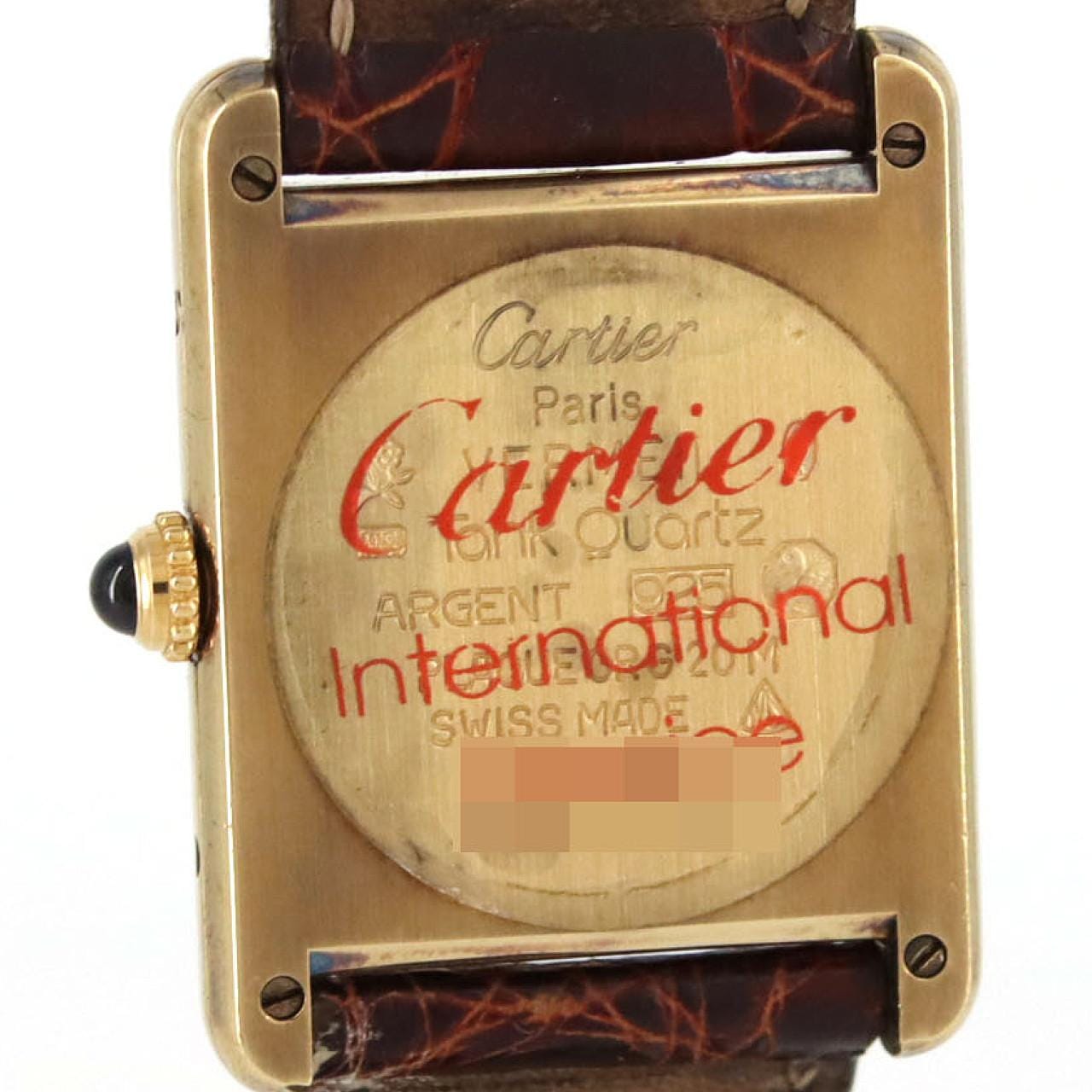 【ノーメンテナンス還元価格】カルティエ マストタンクLM GP W1002753 GP クォーツ