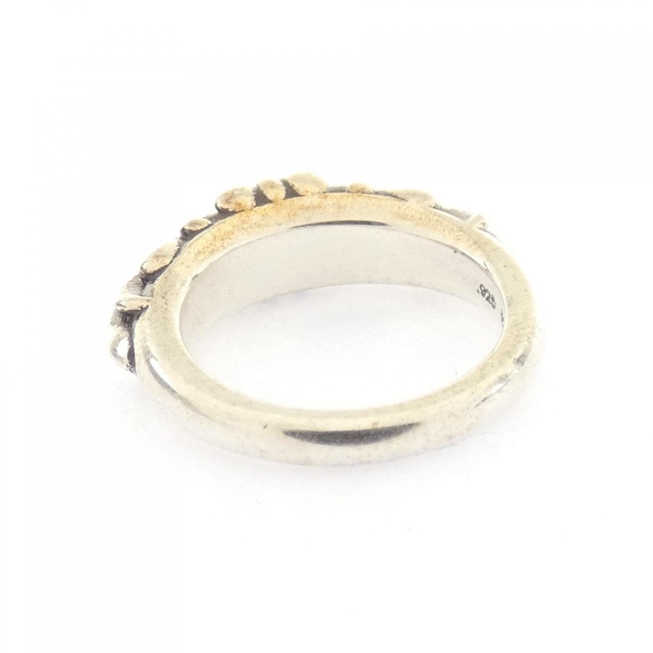 クロムハーツ CHROME HEARTS BABY CLSC FLORAL CRS ベイビークラシックフローラルクロス 207146023SLVXXX001 RING
