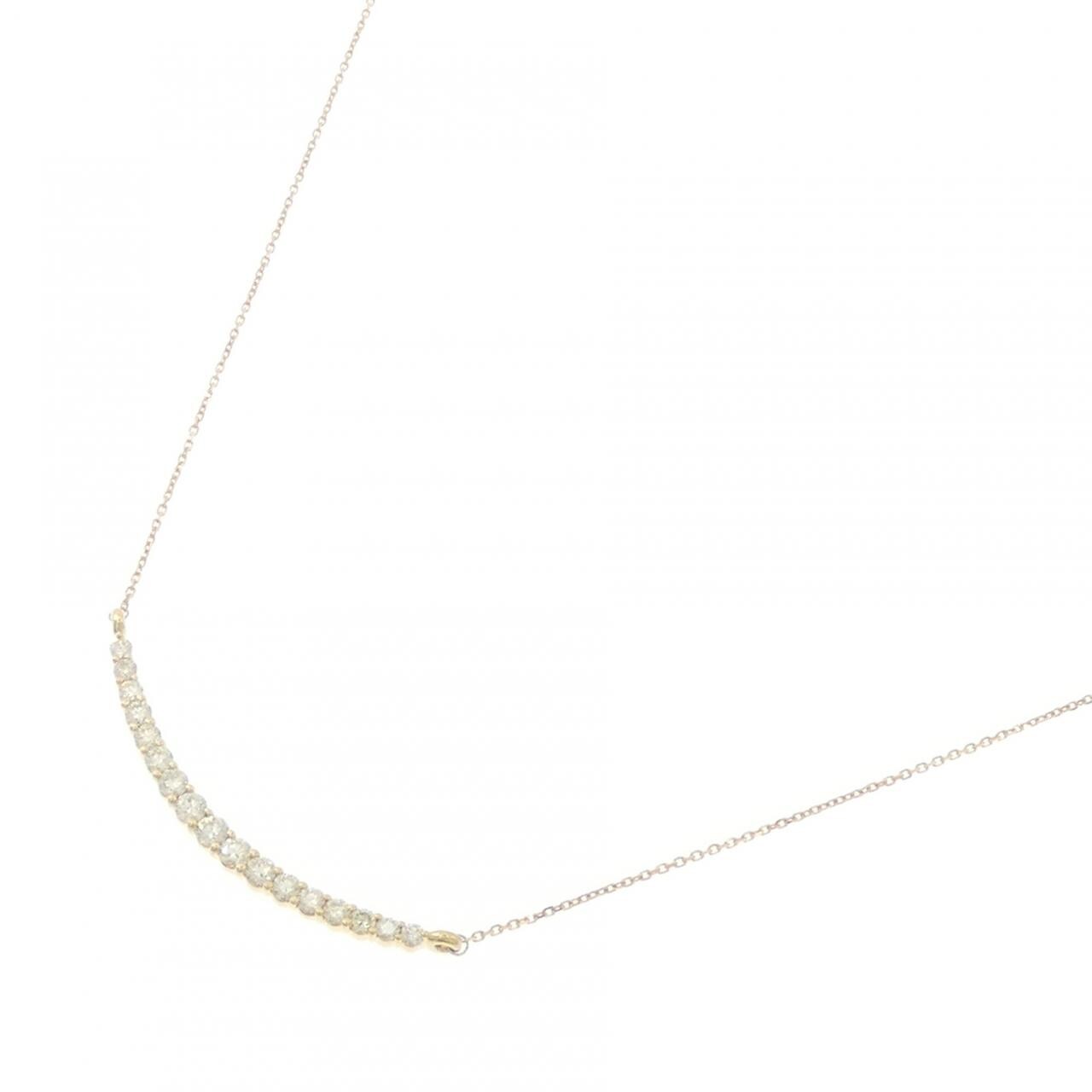 K18YG ダイヤモンド ネックレス 0.60CT
