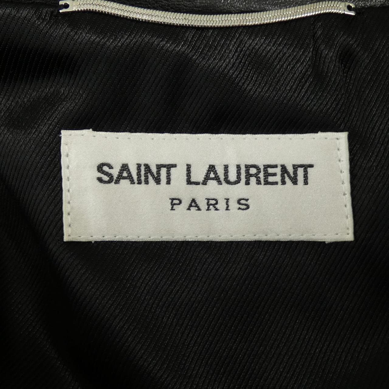 サンローラン SAINT LAURENT L01O　クラシックモーターサイクルジャケット 484284 レザーライダースジャケット