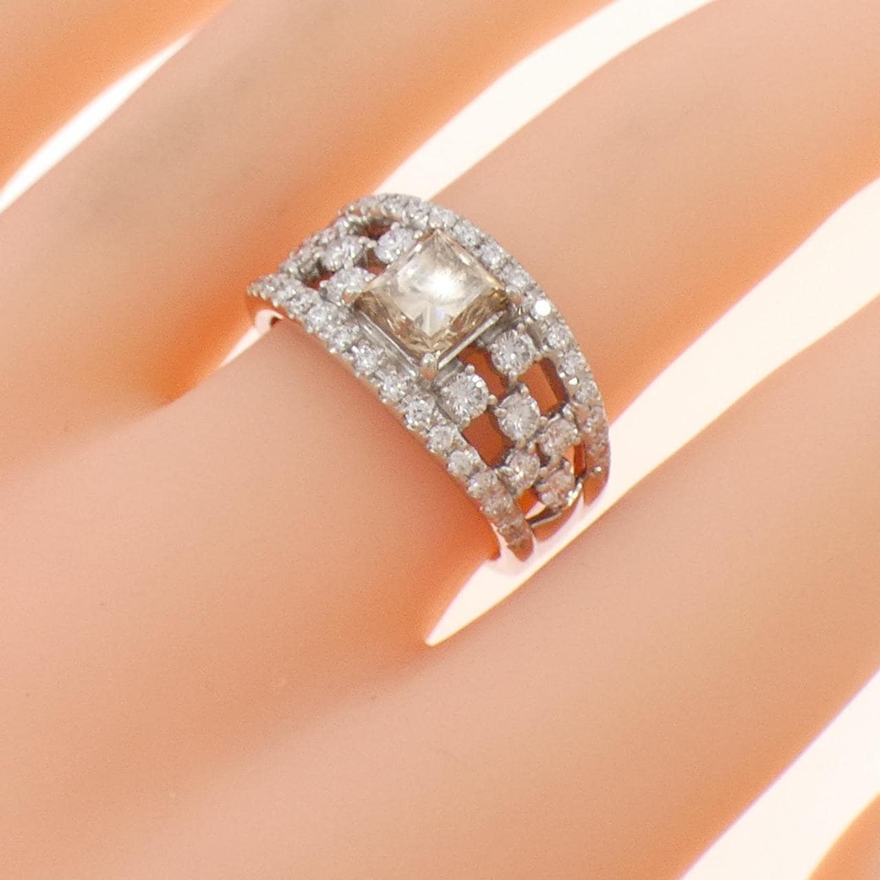 PT900 ダイヤモンド リング 1.252CT