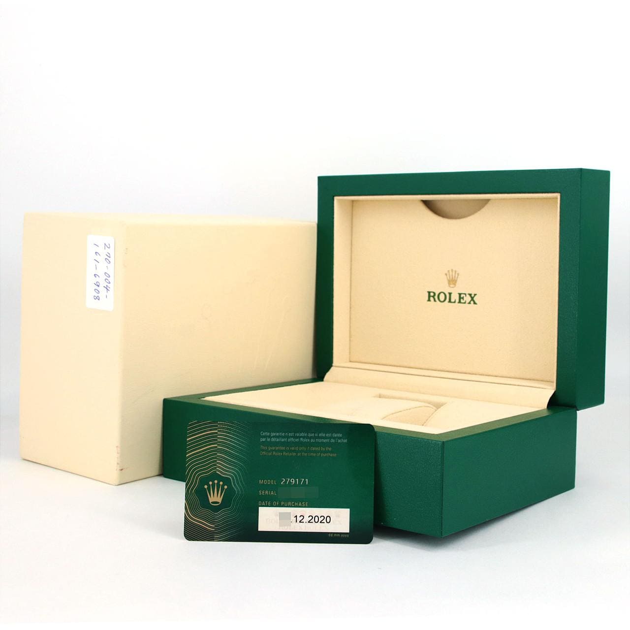 ロレックス デイトジャスト 279171NG・3 SSxPG 自動巻 ランダム番