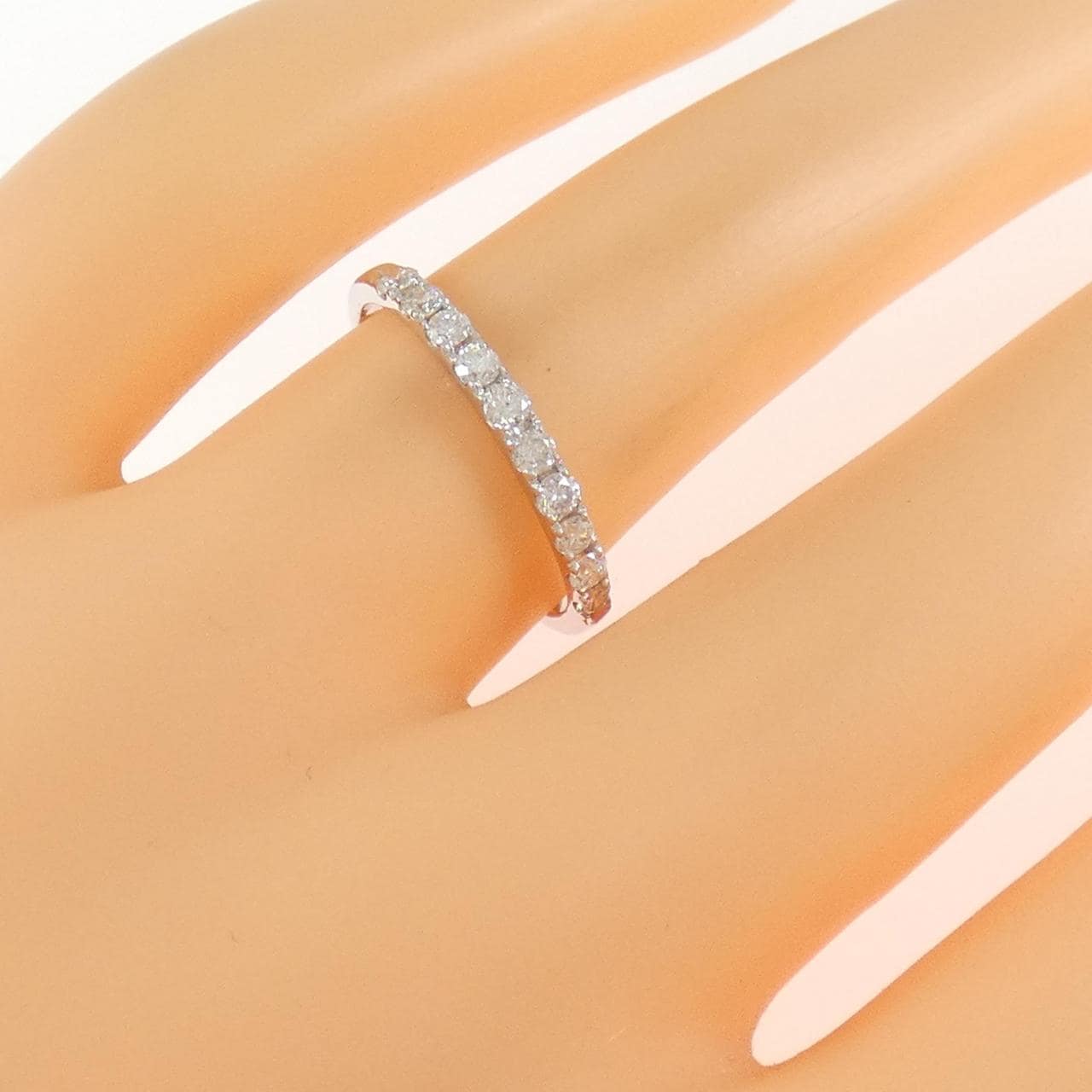 K18WG ダイヤモンド リング 0.30CT