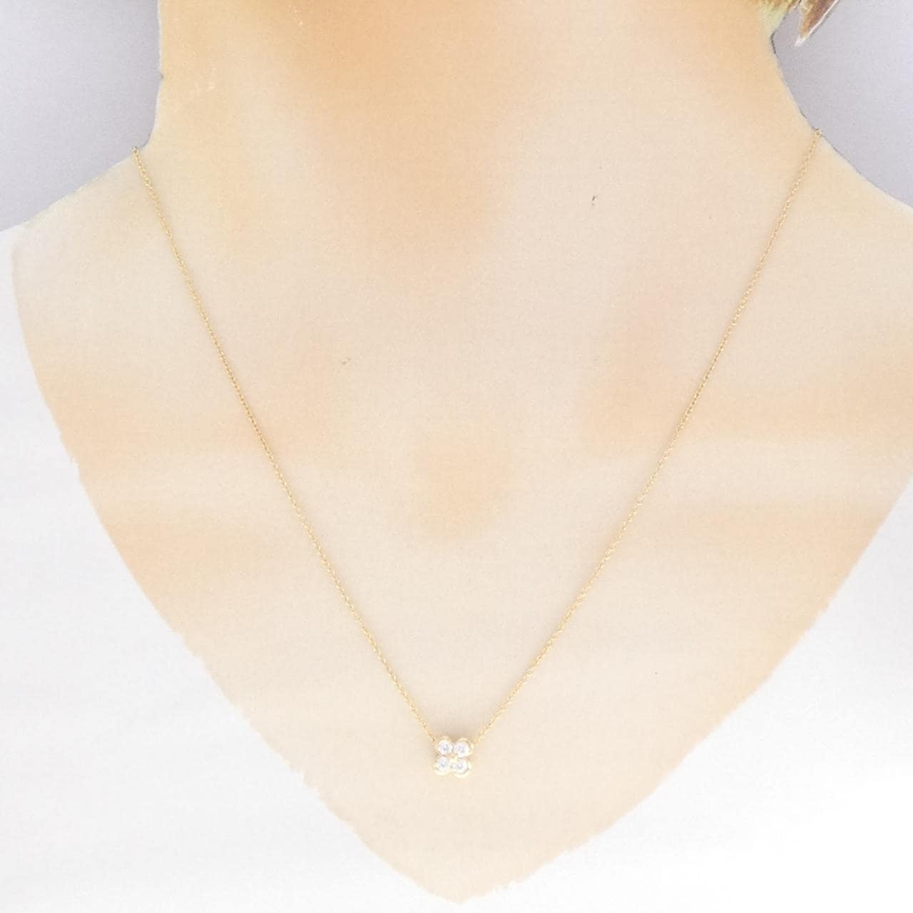 ティファニー 4ベゼル ネックレス