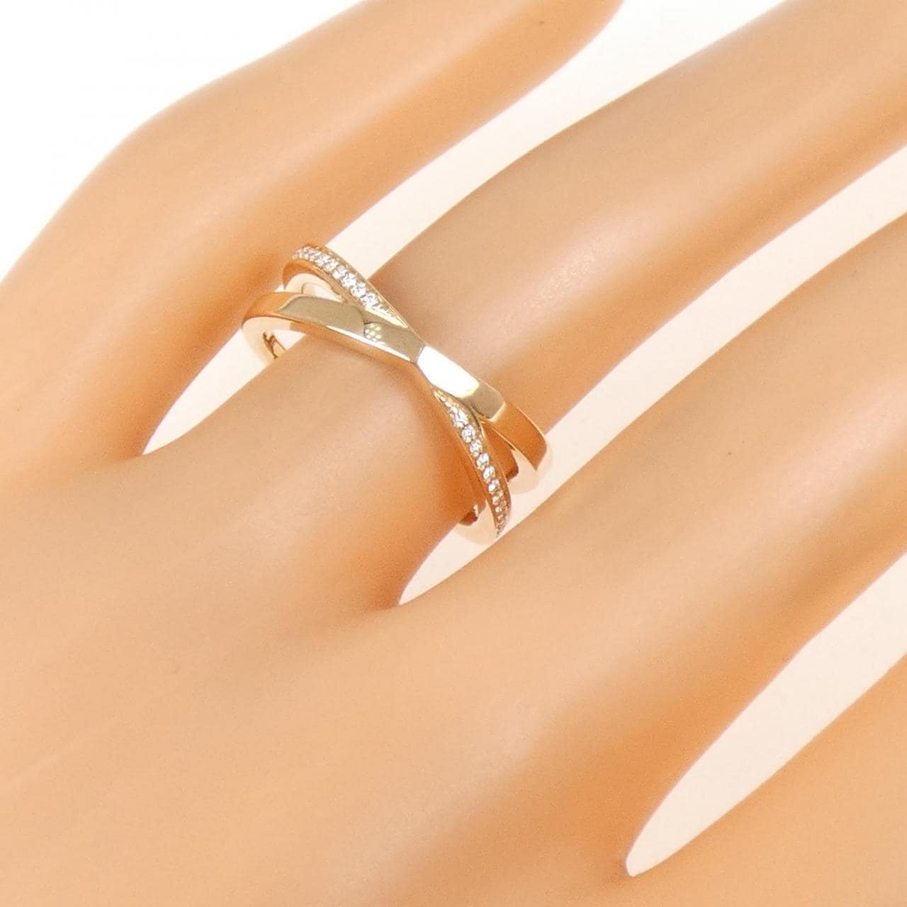 ティファニー Xナロー リング 0.09CT