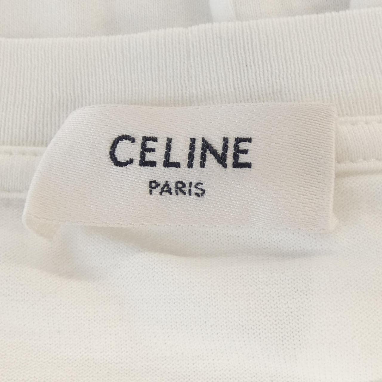 セリーヌ CELINE CELINEプリント クロップドTシャツ 2X761671Q Tシャツ
