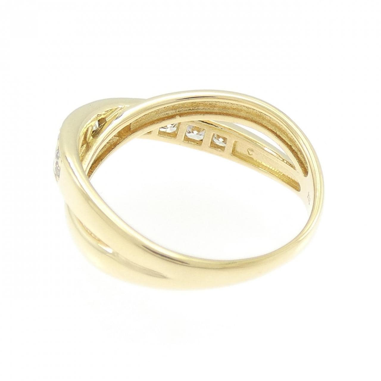 K18YG ダイヤモンド リング 0.50CT