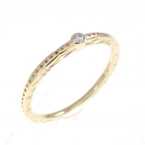 アガット ダイヤモンド リング 0.01CT