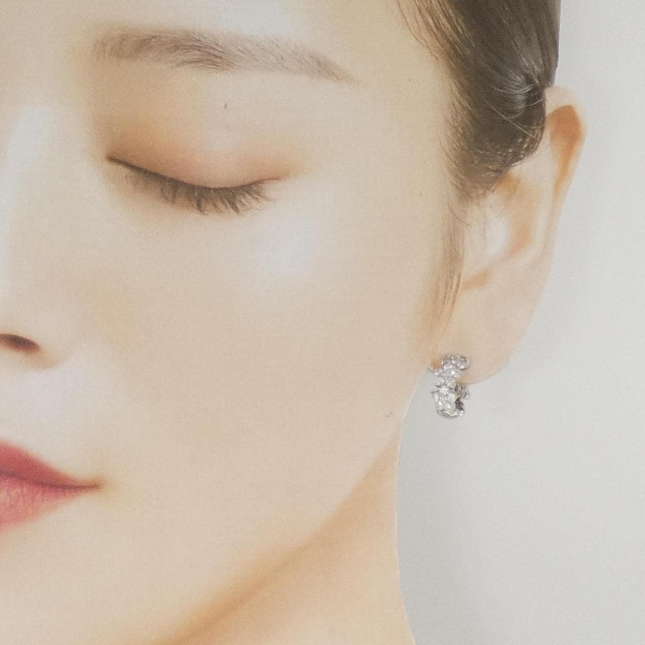 ポンテヴェキオ ダイヤモンド ピアス 1.02CT