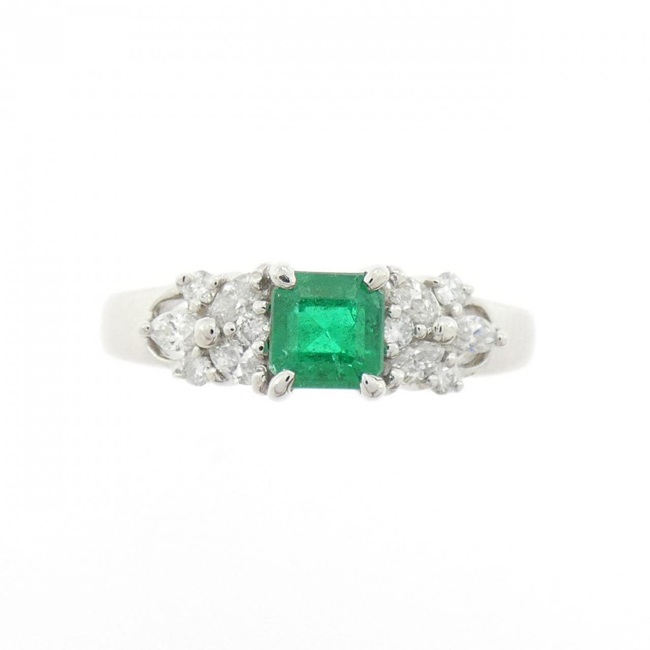 PT900 エメラルド リング 0.41CT