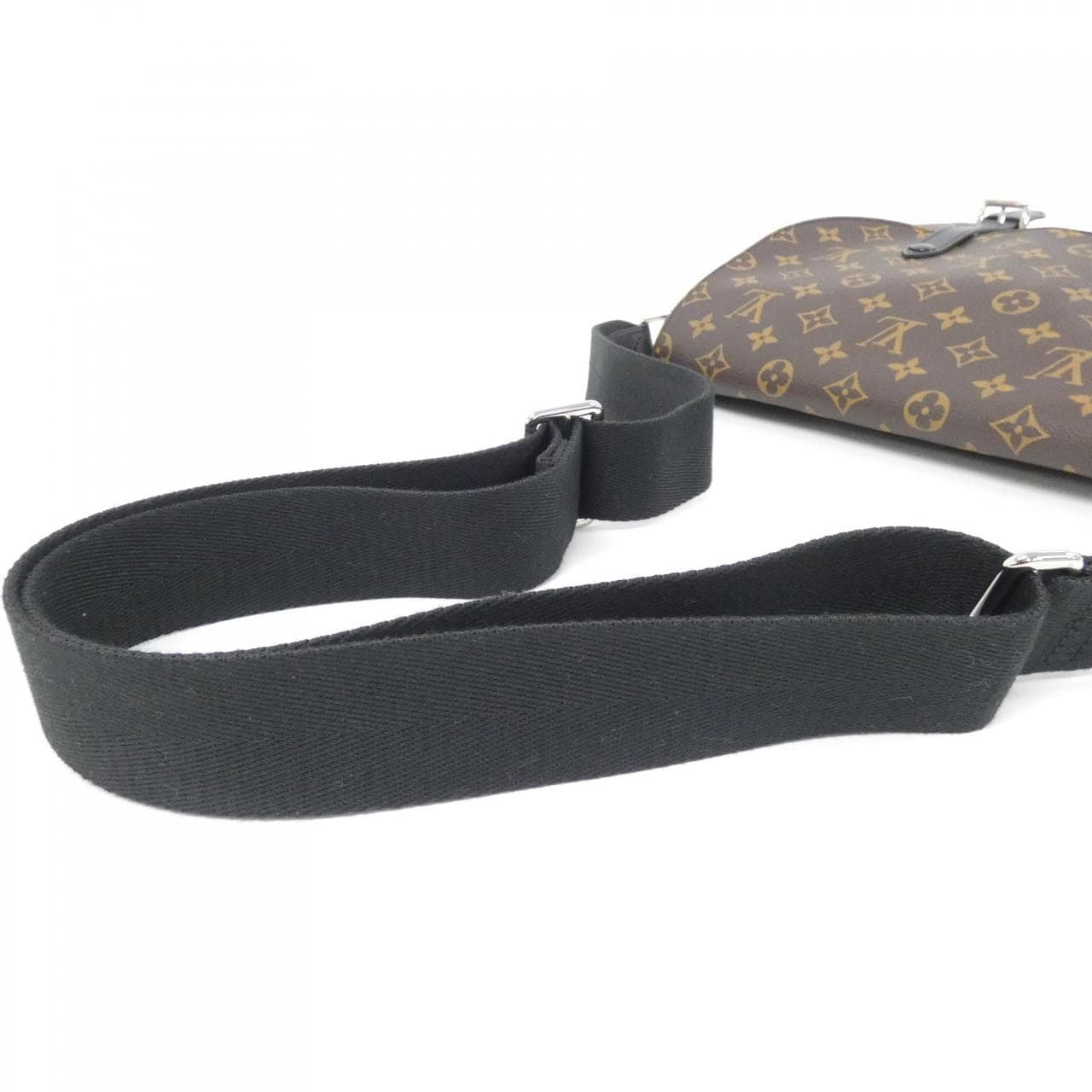 LOUIS VUITTON Monogram Macassar Christopher Messenger M41643 Shoulder Bag