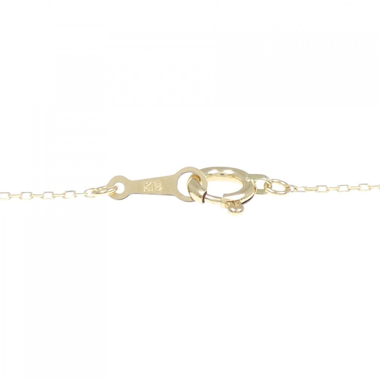 【新品】K18YG ダイヤモンド ネックレス 0.10CT