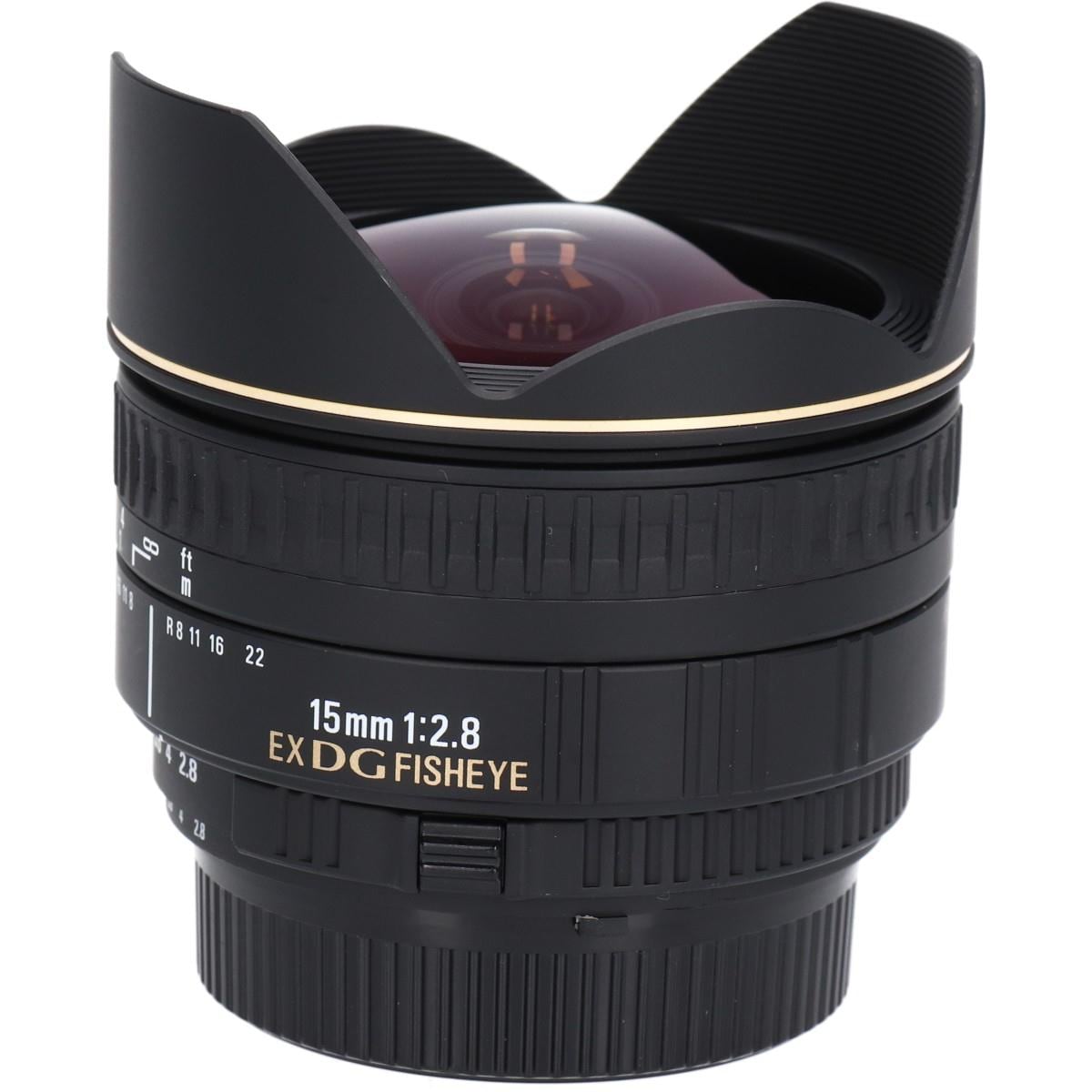 ニコン１５ｍｍ　Ｆ２．８ＥＸ　ＤＧ　ＦＩＳＨＥＹＥ
